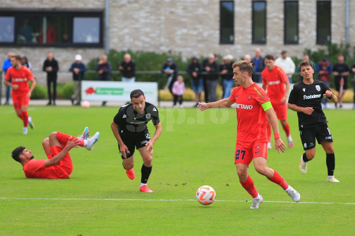 FCSB - PAOK, meci amical în Olanda