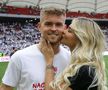 Apariție răvășitoare! Blonda care a pus monopol pe „oficiala” stadionului din Stuttgart, înainte de Spania - Germania