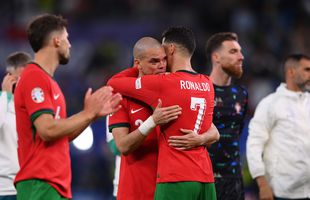 Imagini emoționante după eliminarea Portugaliei: până și Pepe știe să plângă! Cristiano Ronaldo l-a consolat după eșecul cu Franța