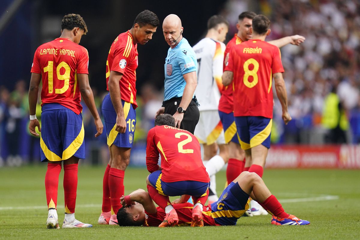 Start de coșmar pentru Spania: și-a pierdut vedeta în minutul 4, după o ciocnire dură cu Toni Kroos