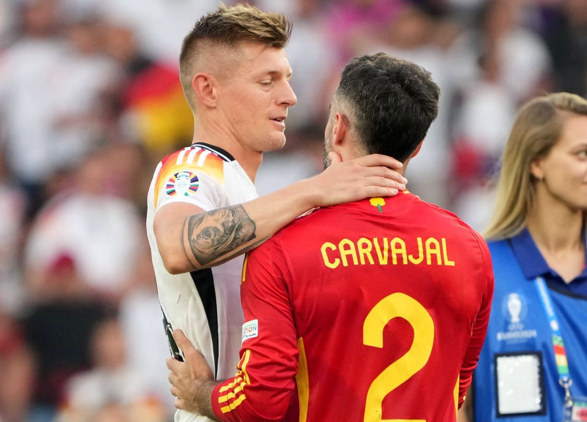 Toni Kroos și finalul unei ere » Imagini emoționante după Germania - Spania 1-2