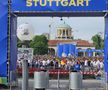 Atmosfera din fan zone-ul din Stuttgart în timpul meciului Spania - Germania, din sferturile Euro 2024 / FOTO: Eduard Apostol