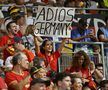 Spania - Germania - imagini cu suporterii din stadion