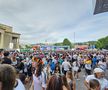 Atmosfera din fan zone-ul din Stuttgart în timpul meciului Spania - Germania, din sferturile Euro 2024 / FOTO: Eduard Apostol