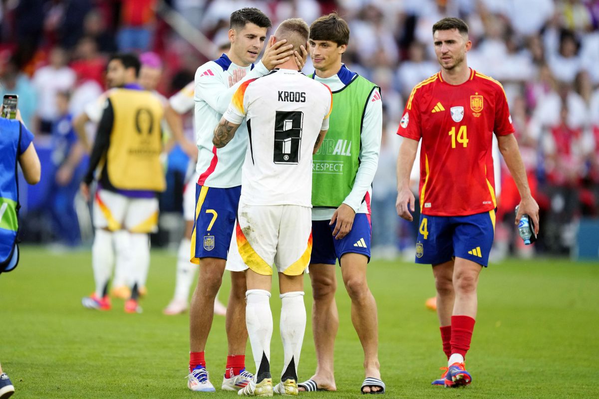 Toni Kroos și finalul unei ere » Imagini emoționante după Germania - Spania 1-2