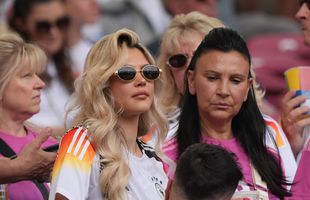 Apariție răvășitoare! Blonda care a pus monopol pe „oficiala” stadionului din Stuttgart, înainte de Spania - Germania