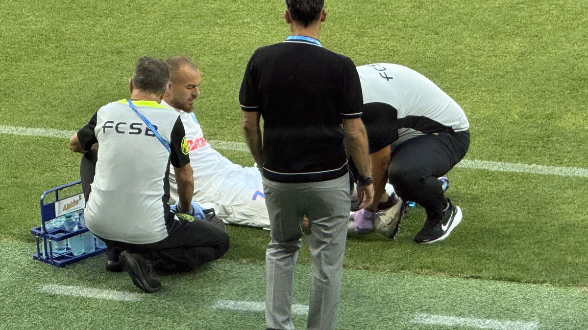 Denis Alibec s-a accidentat în Supercupa României