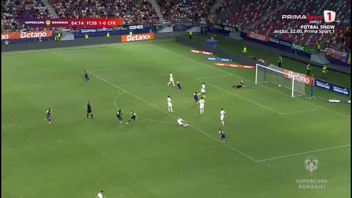 Dan Petrescu a răbufnit și a cerut să scoată echipa de pe teren în Supercupa dintre FCSB și CFR Cluj