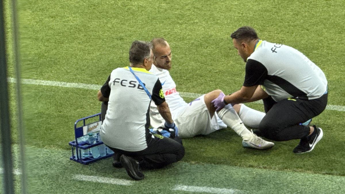 Denis Alibec s-a accidentat în Supercupa României