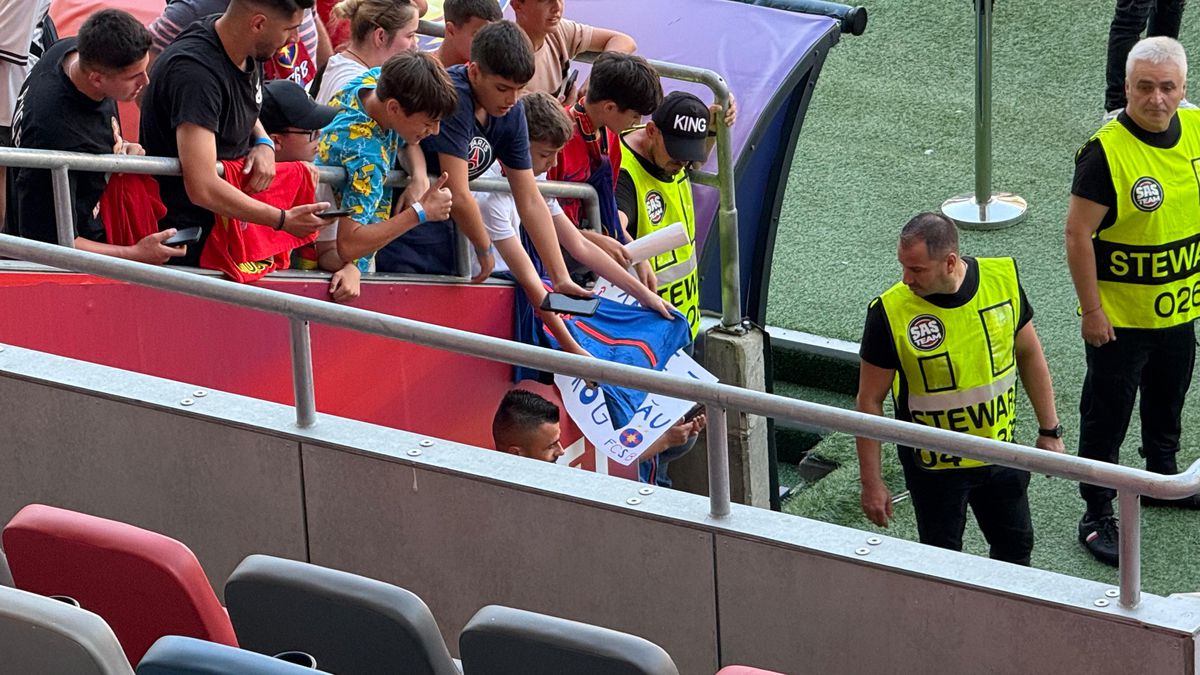 Imagini înainte de Supercupa României, FCSB - CFR Cluj