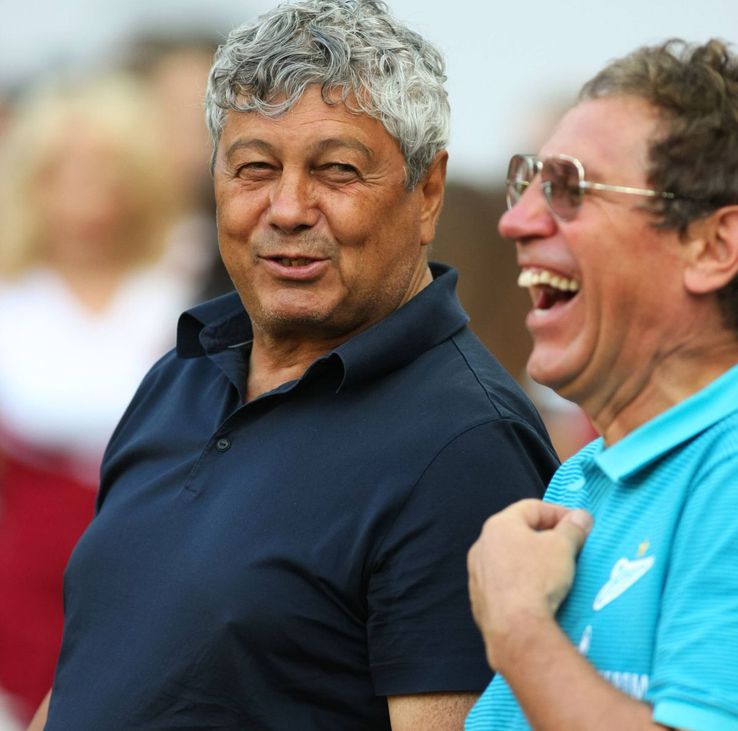 Mircea Lucescu și Victor Hexan și un moment haios din perioada de la Zenit / Sursă foto: Imago Images