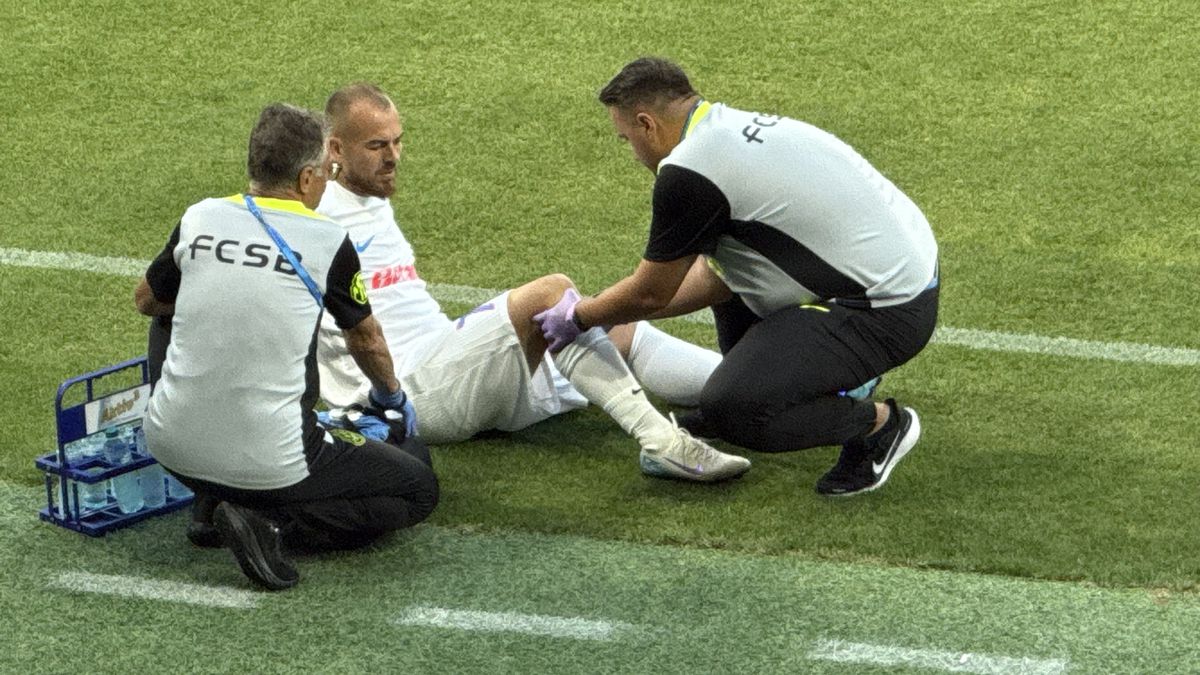 Denis Alibec s-a accidentat în Supercupa României