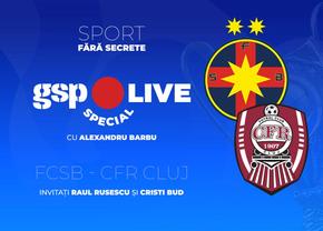 Deschidem sezonul cu Supercupa României! Am analizat FCSB - CFR Cluj cu Alex Barbu, Raul Rusescu și Cristi Bud, la GSP Live Special