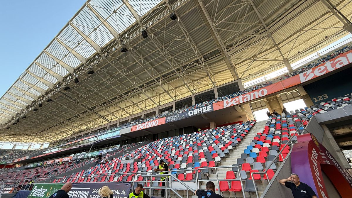 Imagini înainte de Supercupa FCSB - CFR Cluj // 5.07.2025