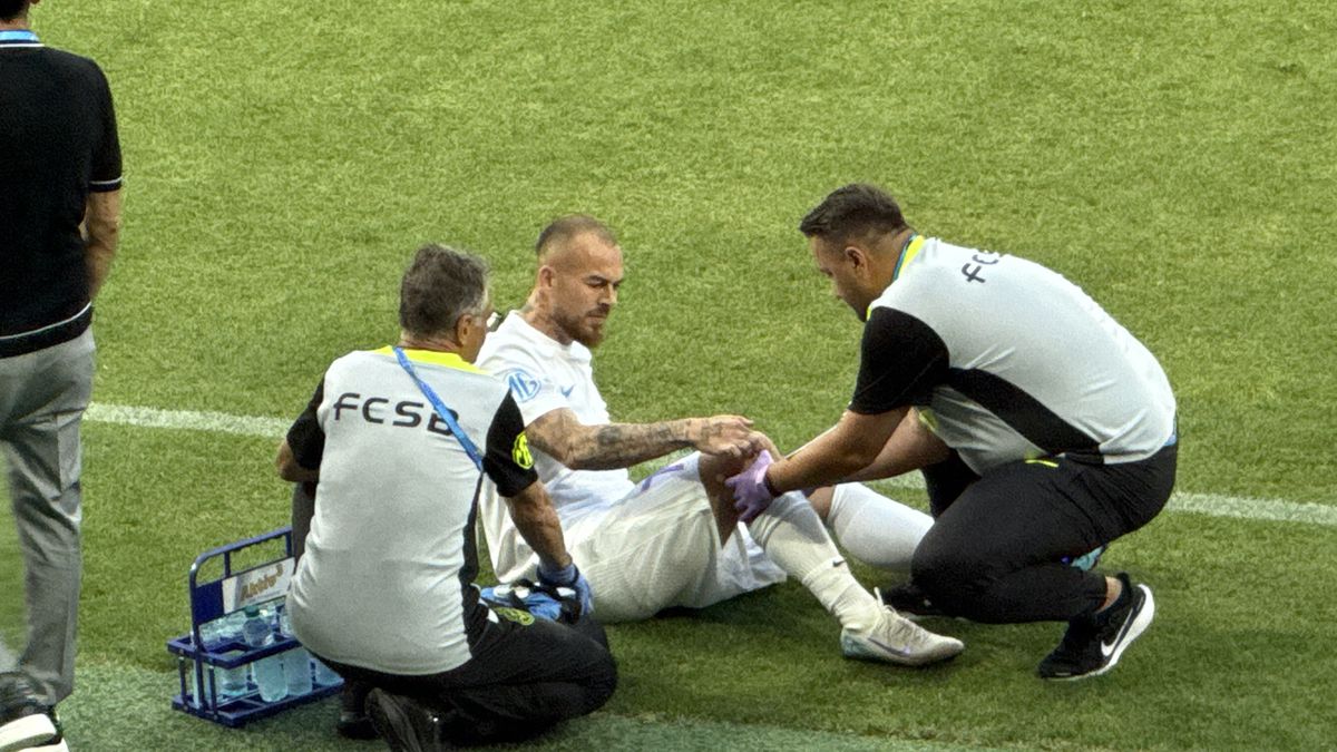 Denis Alibec s-a accidentat în Supercupa României