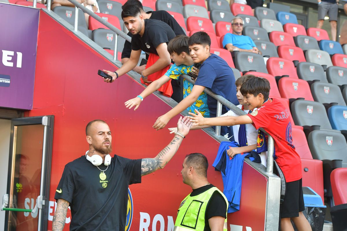 Imagini înainte de Supercupa României, FCSB - CFR Cluj