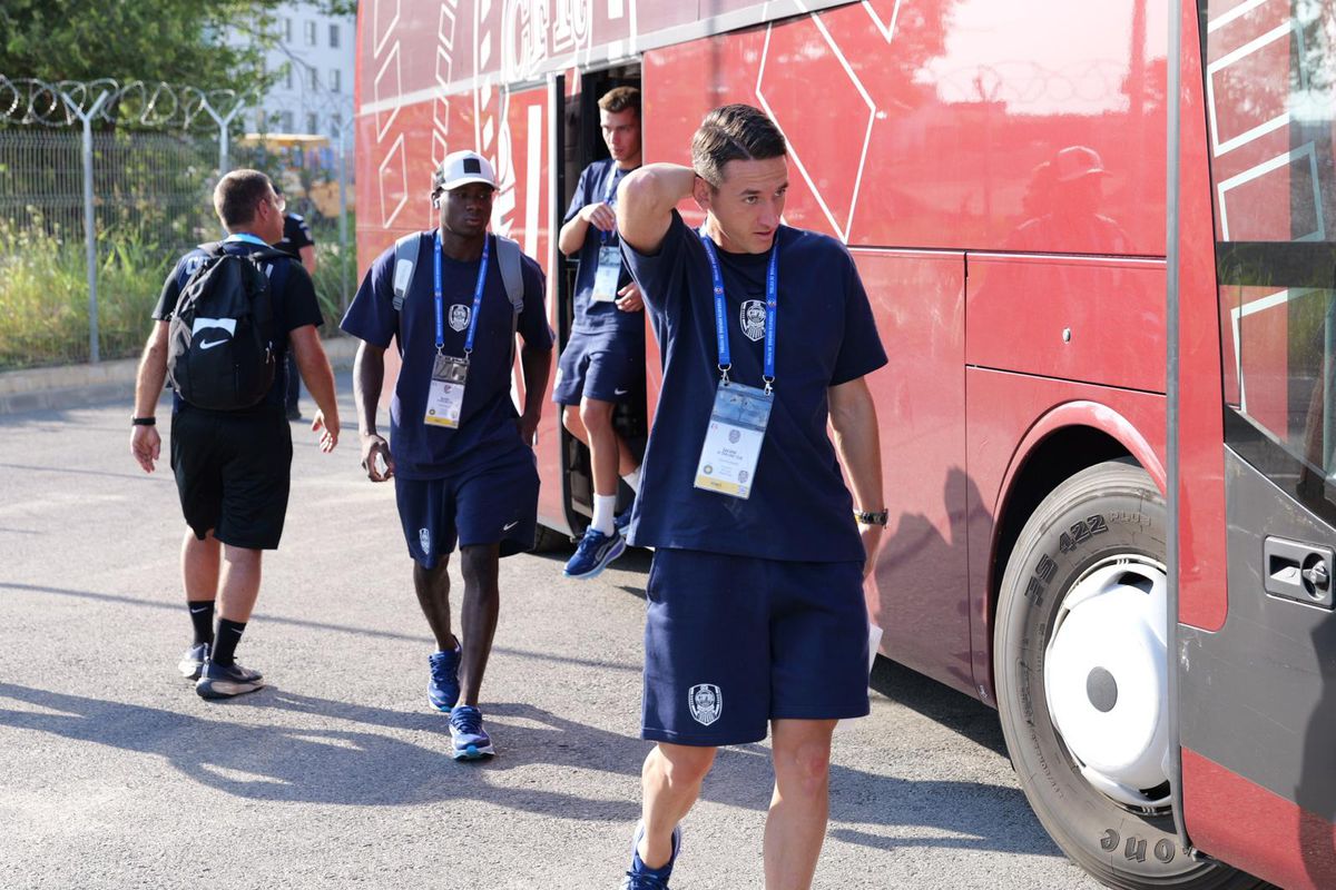 CFR Cluj a ajuns în Ghencea pentru Supercupa