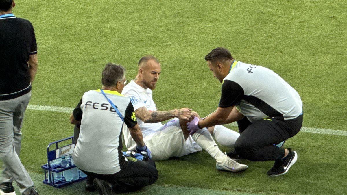 Denis Alibec s-a accidentat în Supercupa României