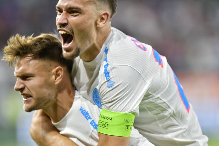 Dennis Politic în FCSB - CFR, foto: GSP