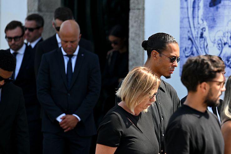 Imagini de la înmormântarea lui Diogo Jota / Foto: Getty Images