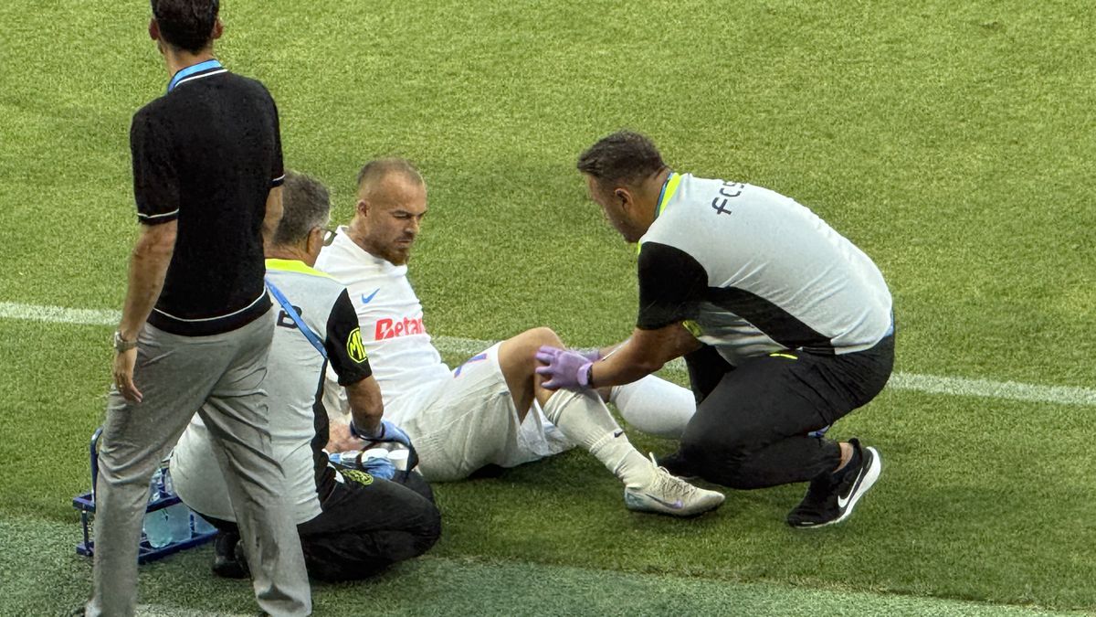 Denis Alibec s-a accidentat în Supercupa României