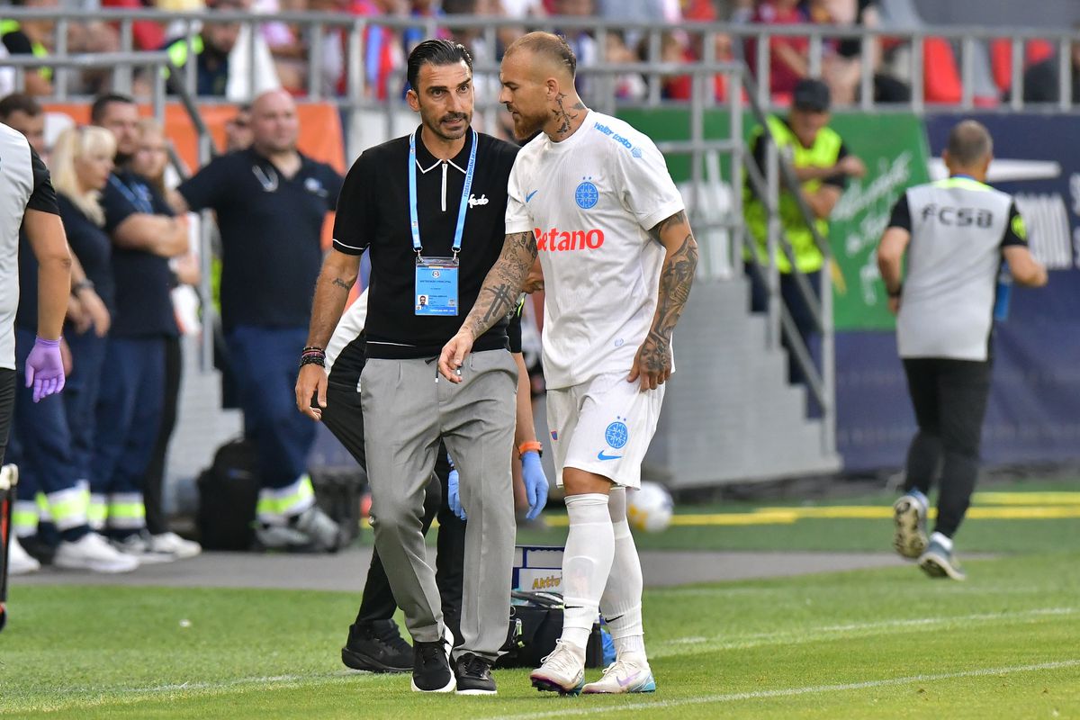 Denis Alibec s-a accidentat în Supercupa României