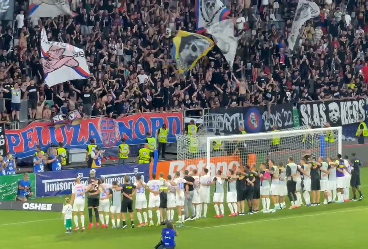 Imagini de la finalul Supercupei FCSB - CFR Cluj