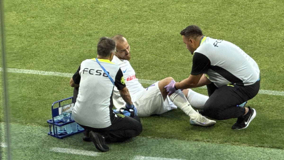 Denis Alibec s-a accidentat în Supercupa României