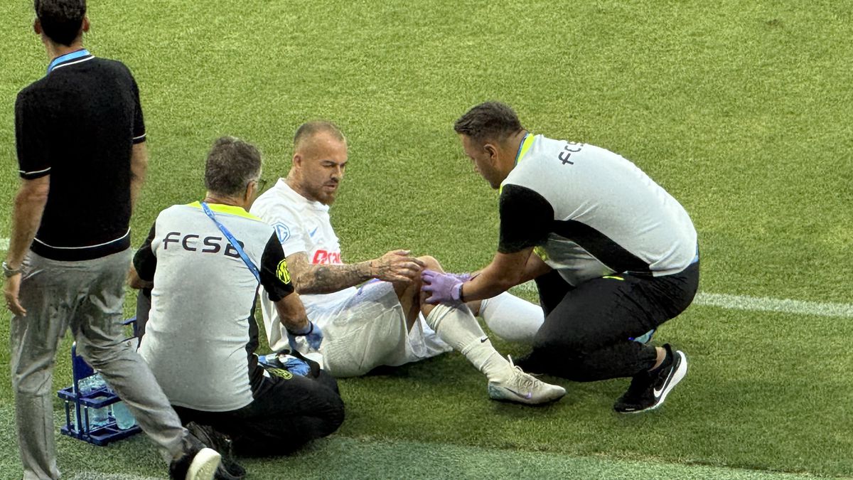 Denis Alibec s-a accidentat în Supercupa României