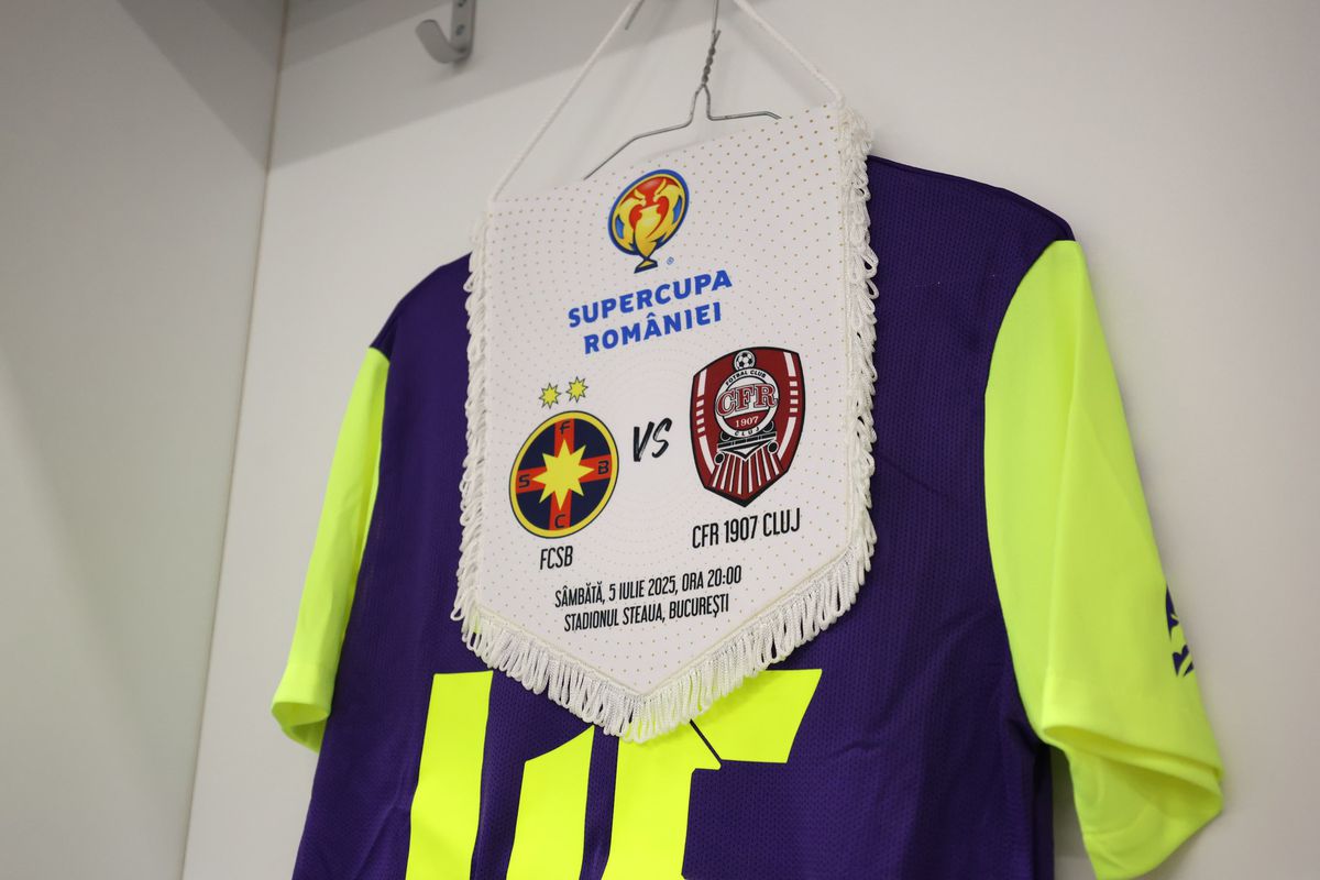 Imagini din vestiar înainte de Supercupa FCSB - CFR Cluj / foto: Facebook