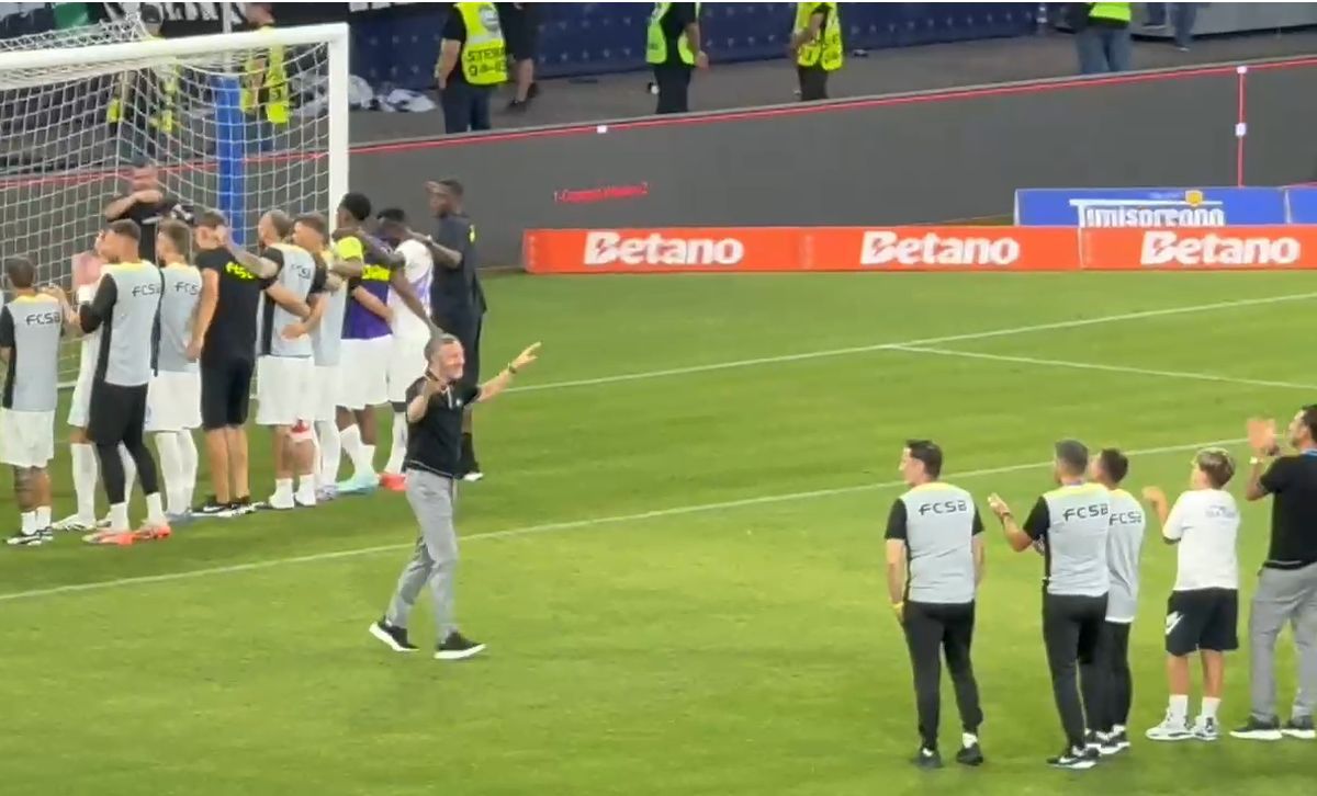 MVP în Supercupă, Politic a „înțepat-o” pe Dinamo: „Cea mai frumoasă seară! Sunt mai profesionist aici”