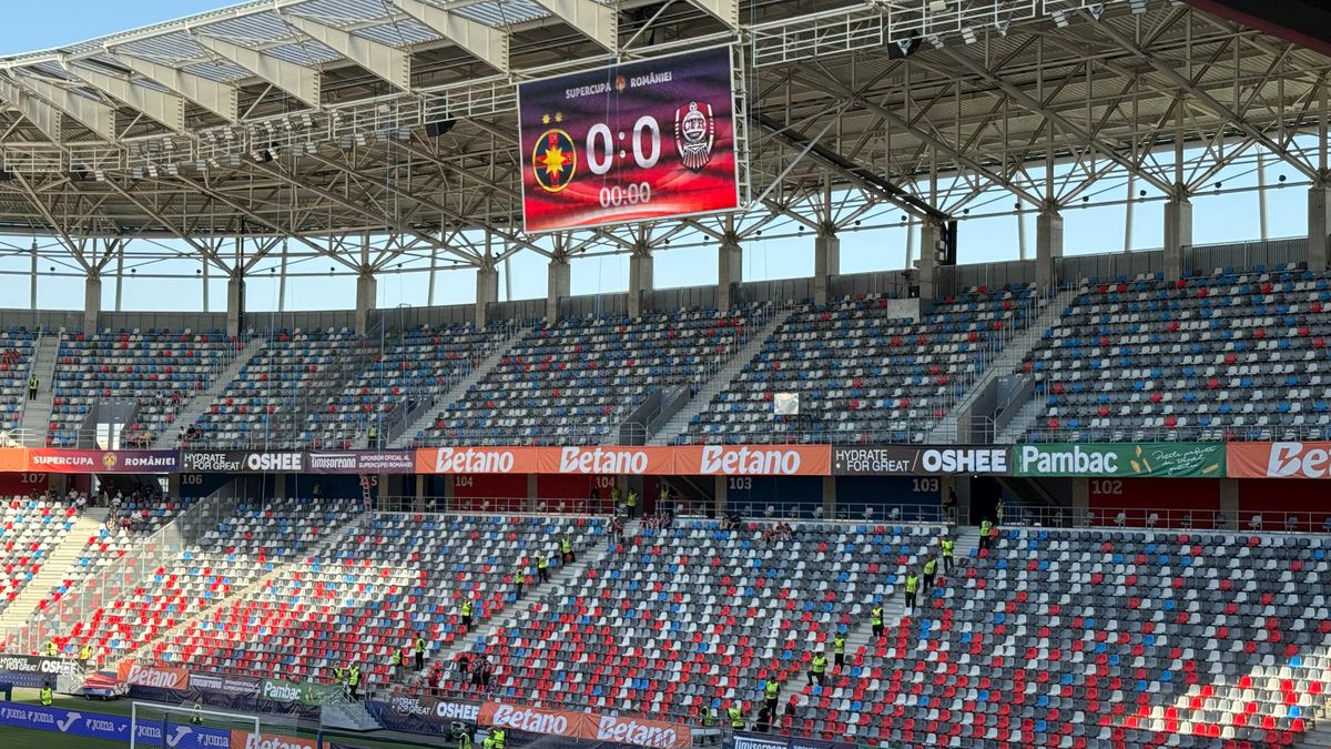 Ce au găsit jandarmii în Ghencea, înainte de FCSB - CFR Cluj