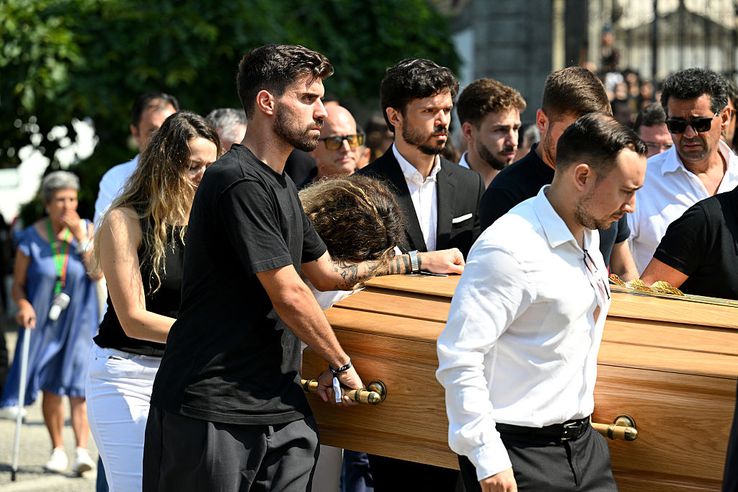 Imagini de la înmormântarea lui Diogo Jota / Foto: Getty Images
