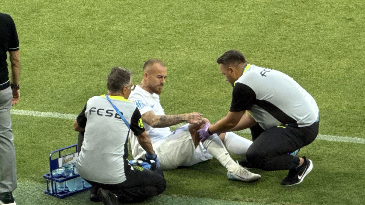 Denis Alibec s-a accidentat în Supercupa României