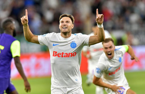 MVP în Supercupă, Politic a „înțepat-o” pe Dinamo: „Cea mai frumoasă seară! Sunt mai profesionist aici”