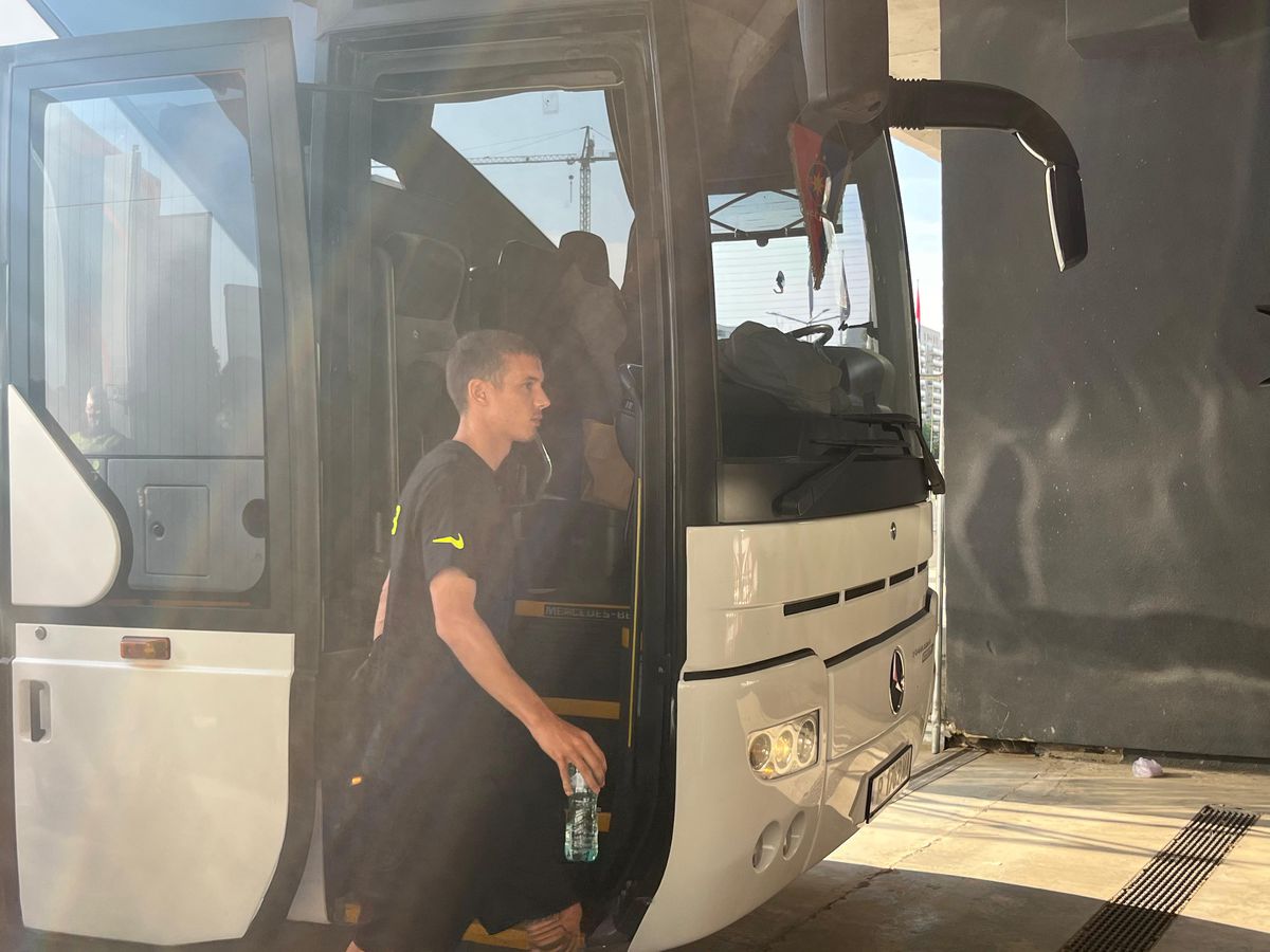 Sosire FCSB înainte de Supercupa României