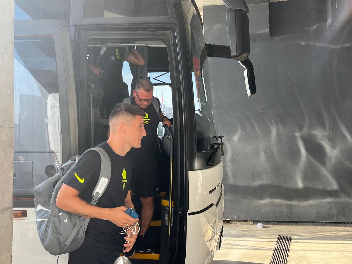 Sosire FCSB înainte de Supercupa României