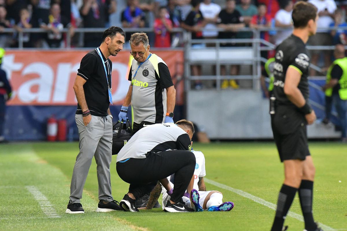 Denis Alibec s-a accidentat în Supercupa României