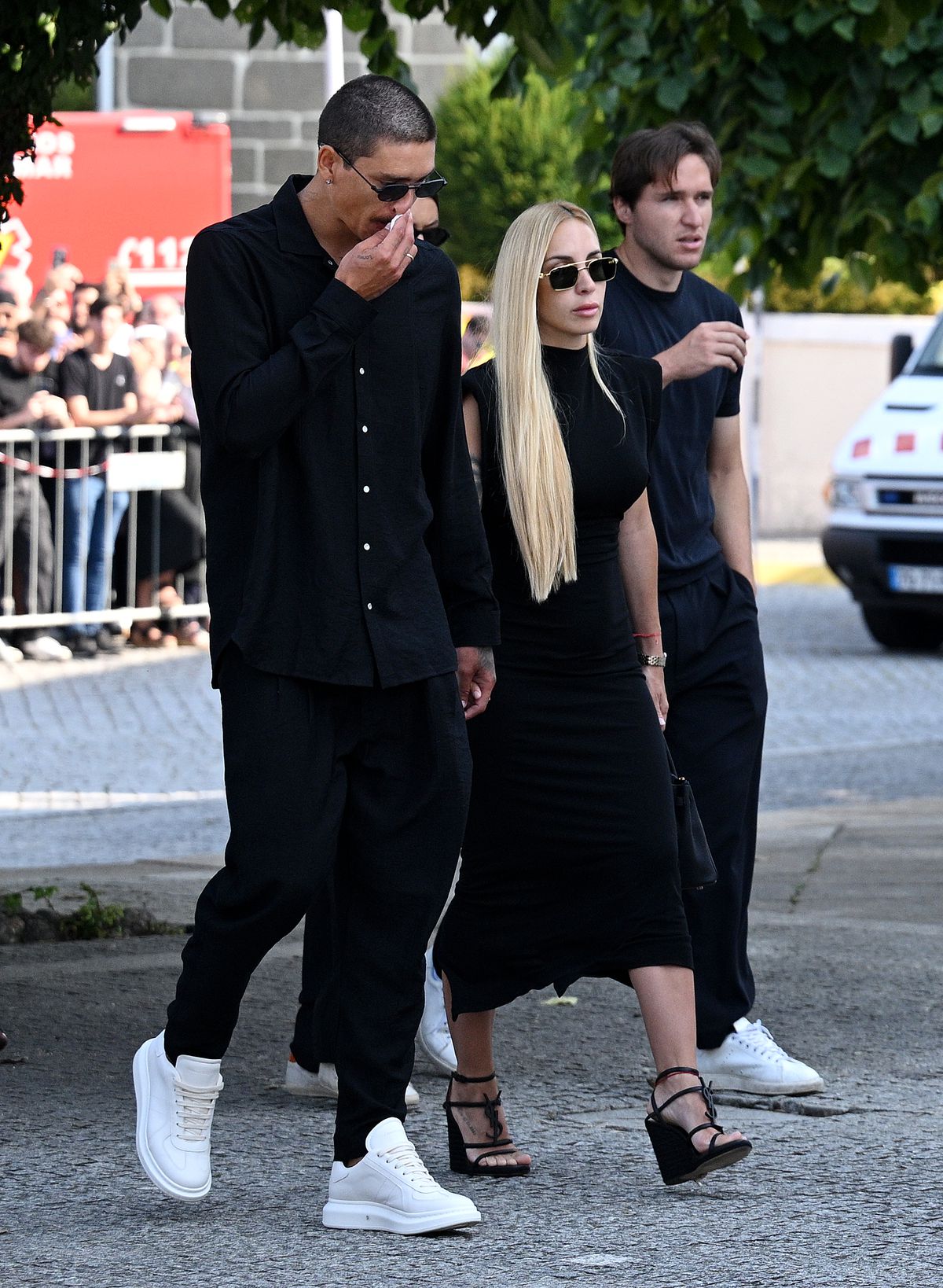 Incident la mormântul lui Diogo Jota: a fost nevoie de intervenția poliției