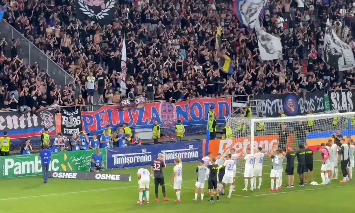 Imagini de la finalul Supercupei FCSB - CFR Cluj