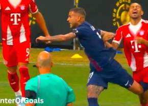 Gesturi halucinante în PSG - Bayern » L-a făcut KO chiar în fața arbitrului