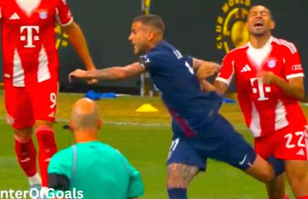 Gesturi halucinante în PSG - Bayern » L-a făcut KO chiar în fața arbitrului