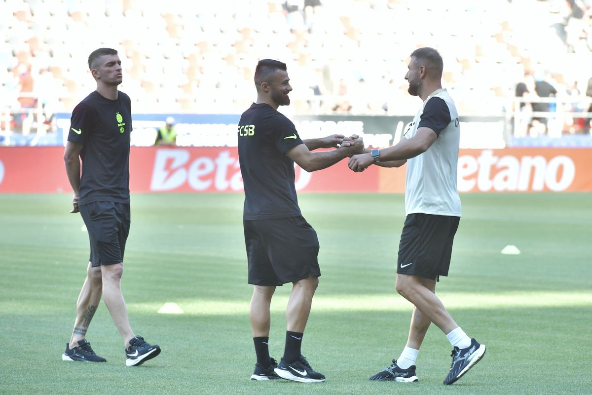 Imagini înainte de Supercupa României, FCSB - CFR Cluj