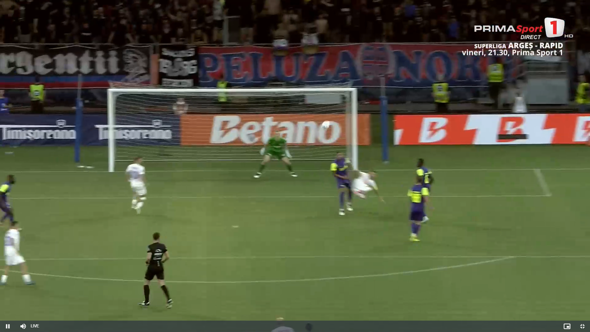 Politic a marcat un eurogol la debutul pentru FCSB, dar CFR Cluj a cerut ofsaid! Fază controversată în Supercupă