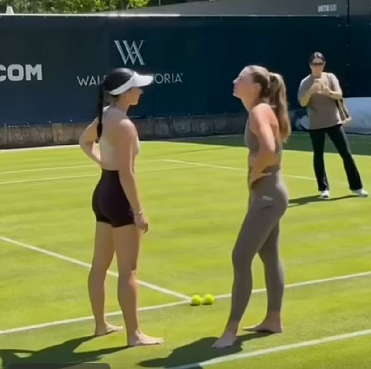 Au devenit virale la Wimbledon! Imaginile „scăpate” pe internet