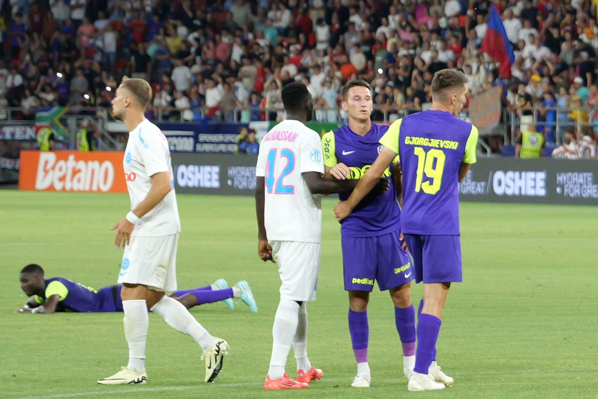 MVP în Supercupă, Politic a „înțepat-o” pe Dinamo: „Cea mai frumoasă seară! Sunt mai profesionist aici”