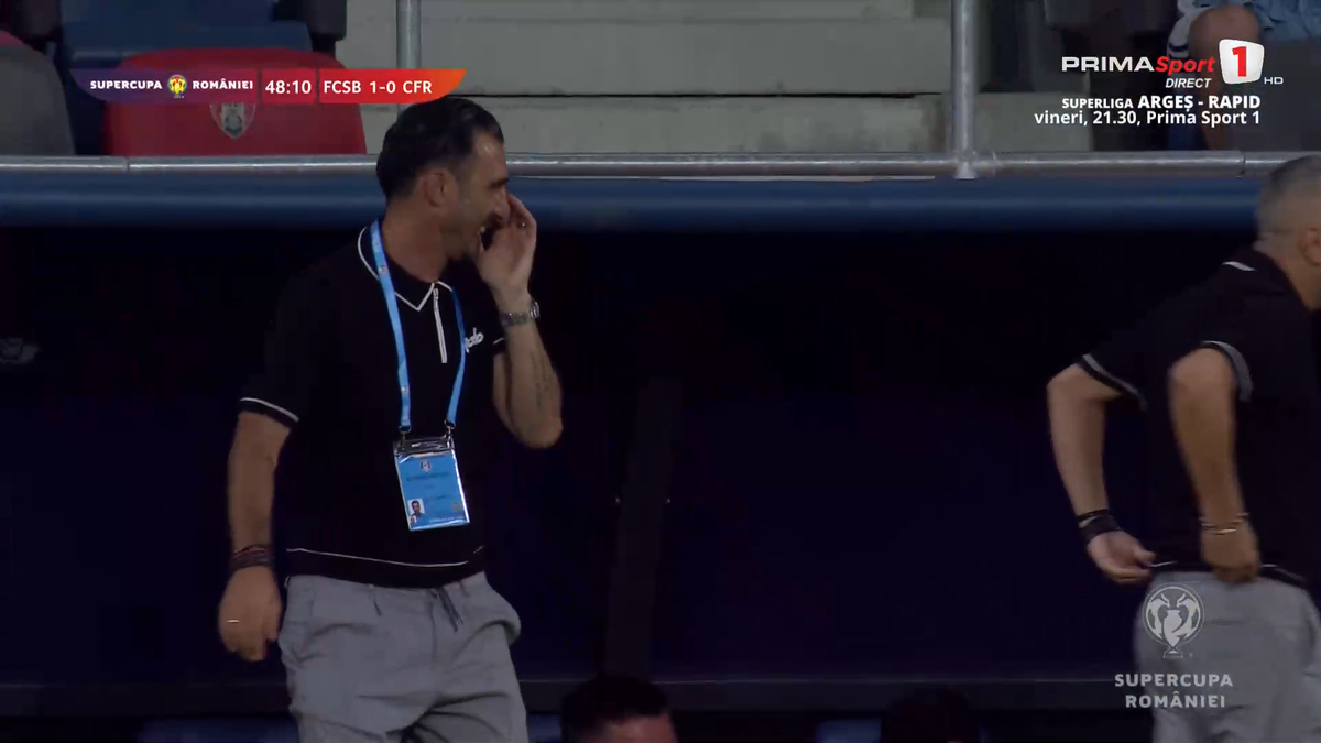 Politic a marcat un eurogol la debutul pentru FCSB, dar CFR Cluj a cerut ofsaid! Fază controversată în Supercupă