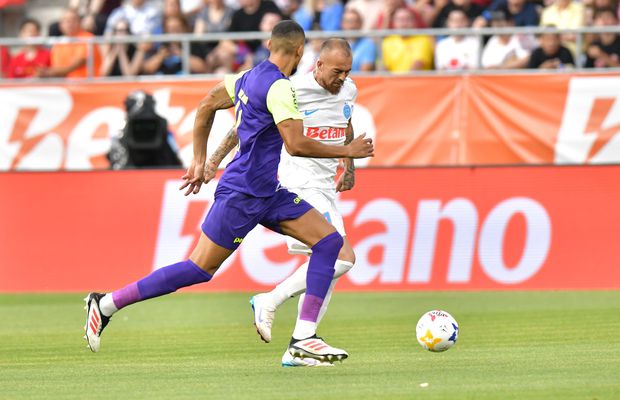 Lovitură pentru FCSB! Denis Alibec, OUT după 9 minute: cât de gravă e accidentarea