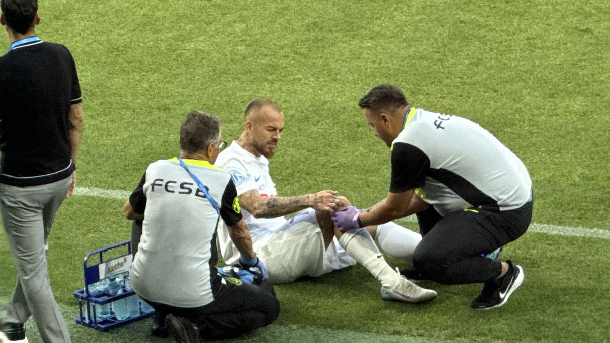 Denis Alibec s-a accidentat în Supercupa României
