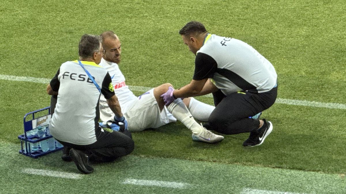 Denis Alibec s-a accidentat în Supercupa României